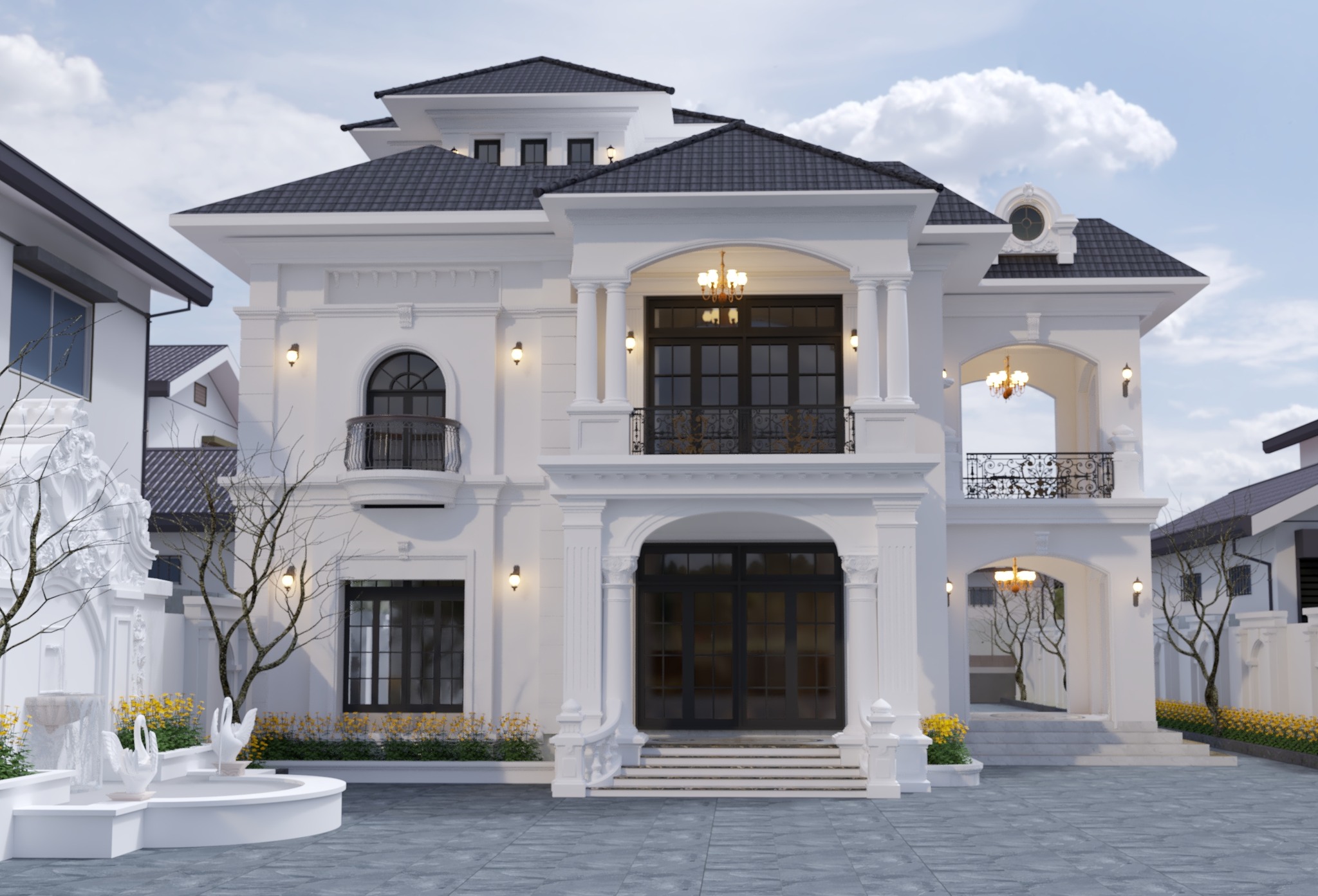 Biệt Thự Tân Cổ Điển 02